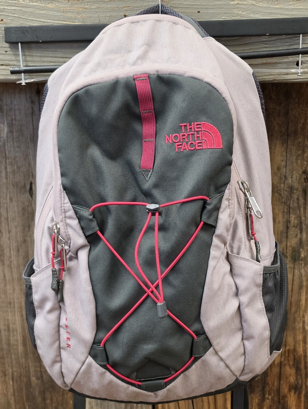 Vintage/Older The North Face Jester Backpack - Mauve Pink & Gray/Purple-Pink